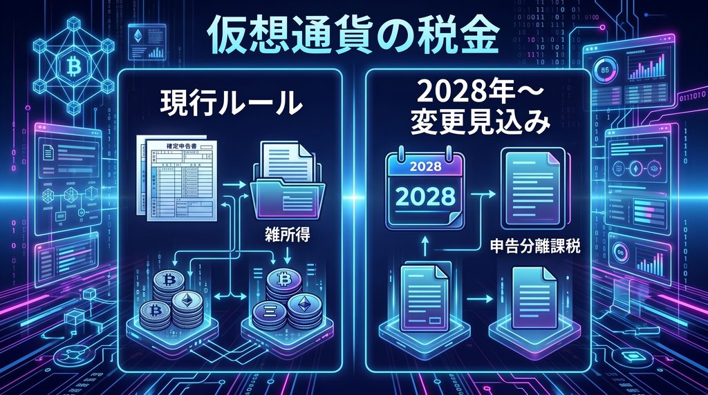 仮想通貨の税金
